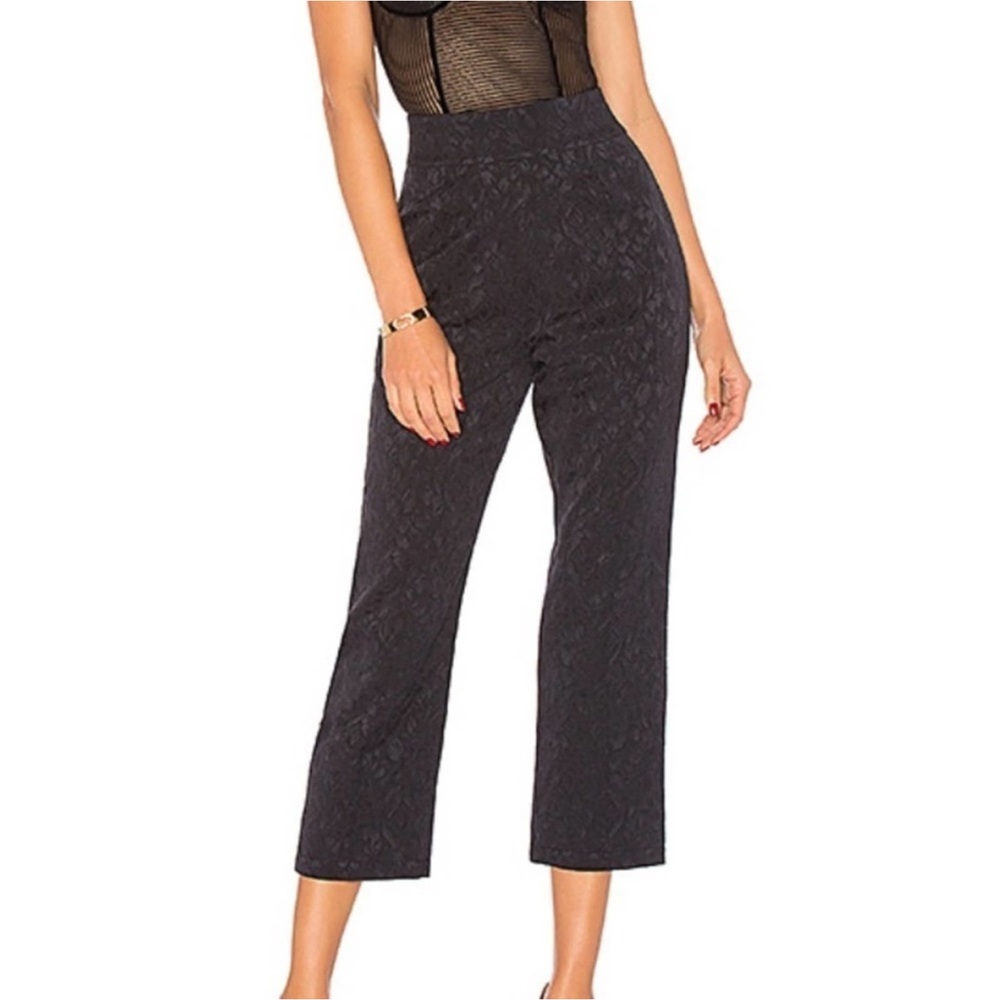 For Love and Lemons Navy Women's Cropped Pants